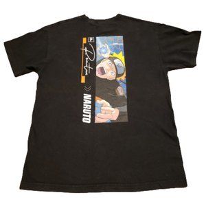 2007 Primitive x Naruto Shippuden T-Shirt Black | Men's Medium M Anime Uzumaki
